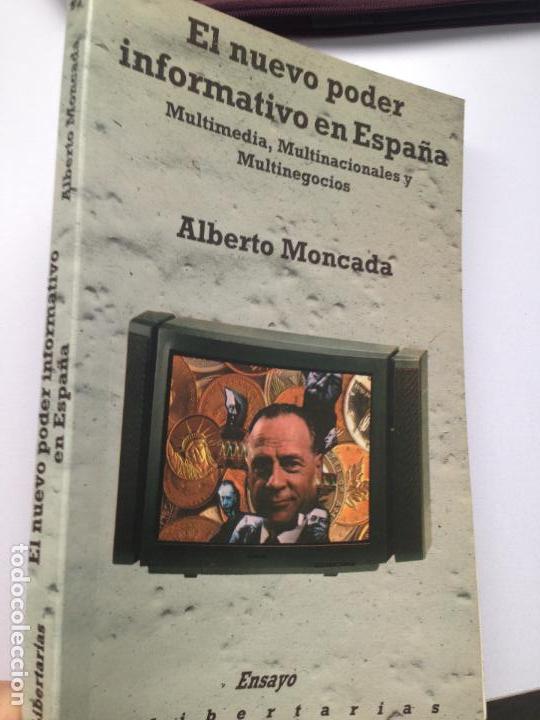 Libros de segunda mano: EL NUEVO PODER INFORMATIVO EN ESPA&Ntilde;A, ALBERTO MONCADA. ED; Ensayo - Foto 1