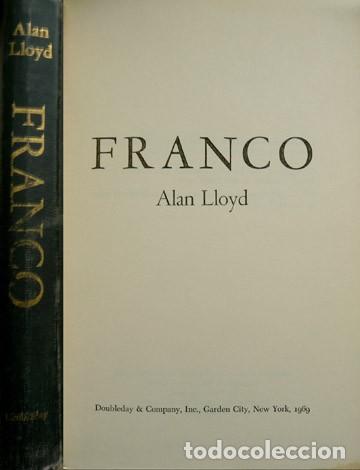 Libros de segunda mano: LLOYD, Alan.  Franco. 1969. - Foto 1