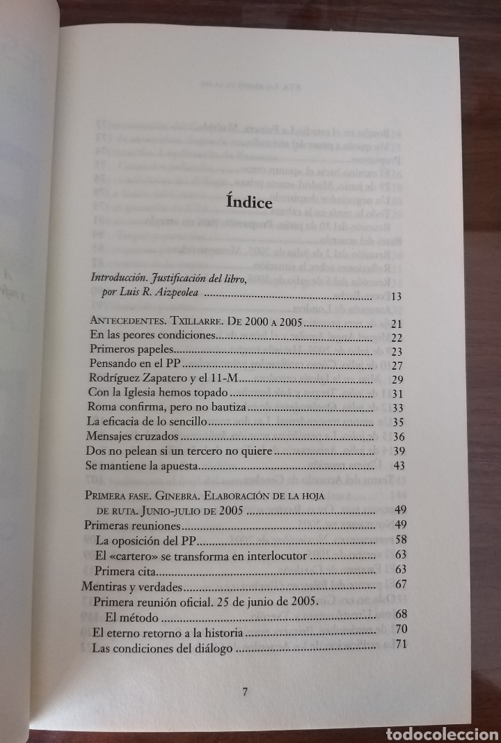 Libros de segunda mano: ETA LAS CLAVES DE LA PAZ. CONFESIONES DE UN NEGOCIADOR. J. EGUIGUREN. L. R. AIZPEOLEA. 2011. - Foto 3 - 298094938
