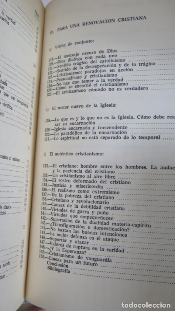 Libros de segunda mano: EL COMPROMISO DE LA ACCI&Oacute;N. MOUNIER - Foto 6