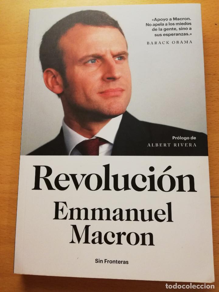 Libros de segunda mano: REVOLUCI&Oacute;N (EMMANUEL MACRON) - Foto 1