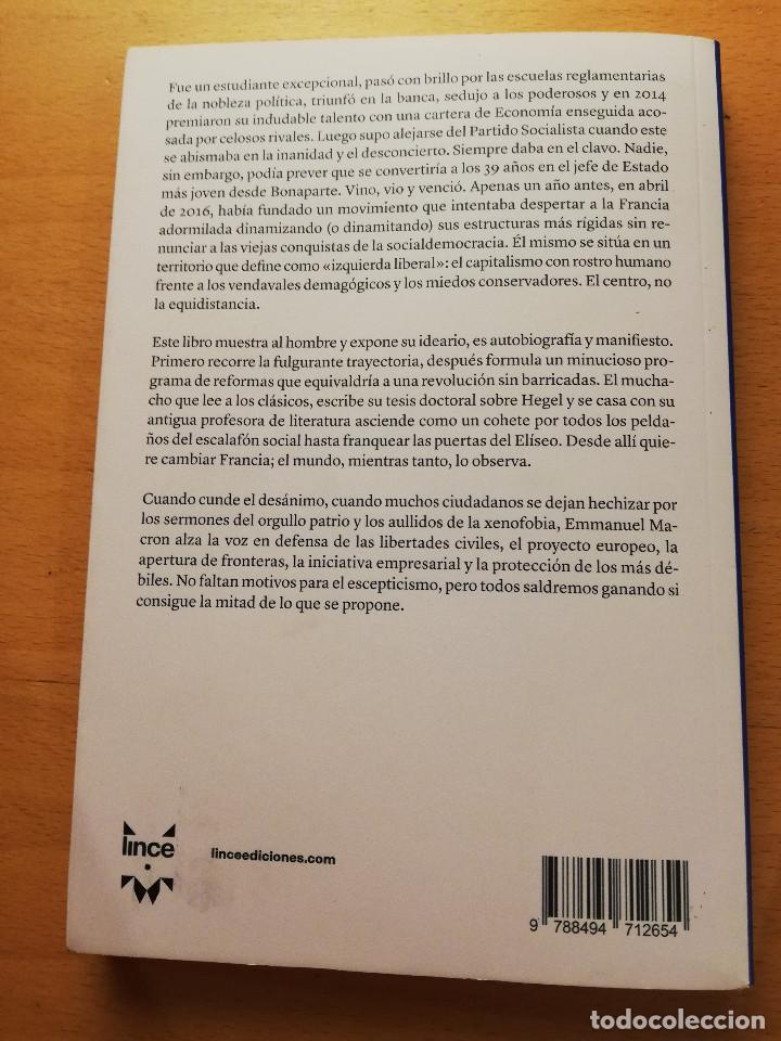 Libros de segunda mano: REVOLUCI&Oacute;N (EMMANUEL MACRON) - Foto 4