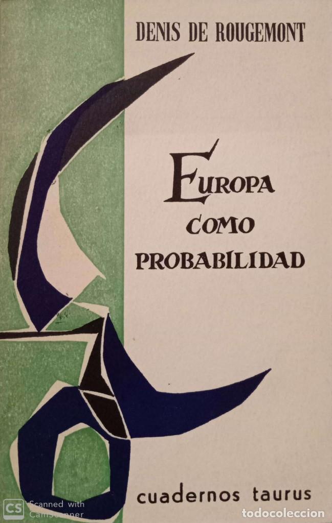Libros de segunda mano: Europa como probabilidad - Foto 1