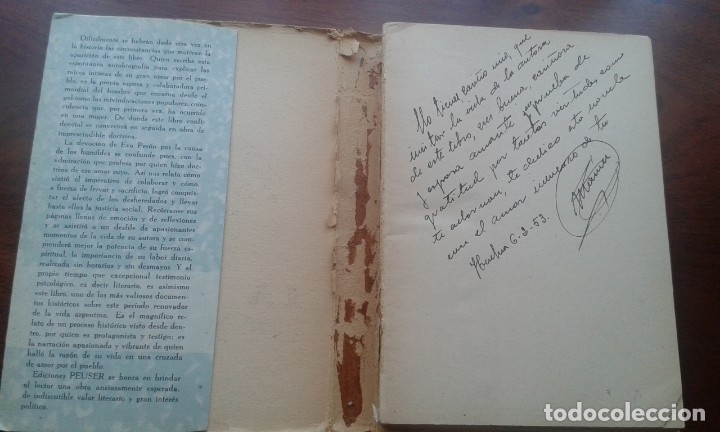 Libros de segunda mano: LA RAZ&Oacute;N DE MI VIDA. EVA PER&Oacute;N - Foto 3