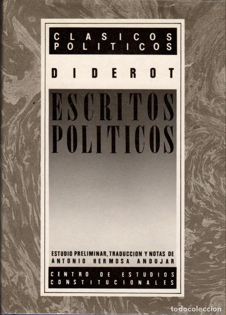 Libros de segunda mano: ESCRITOS POL&Iacute;TICOS / DIDEROT - Foto 1