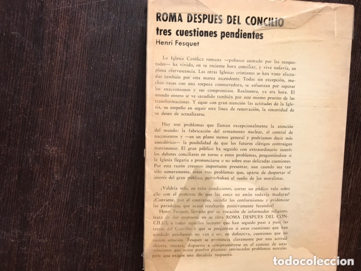 Libros de segunda mano: Confrontaci&oacute;n, di&aacute;logo y compromiso. Jos&eacute; aumente - Foto 2