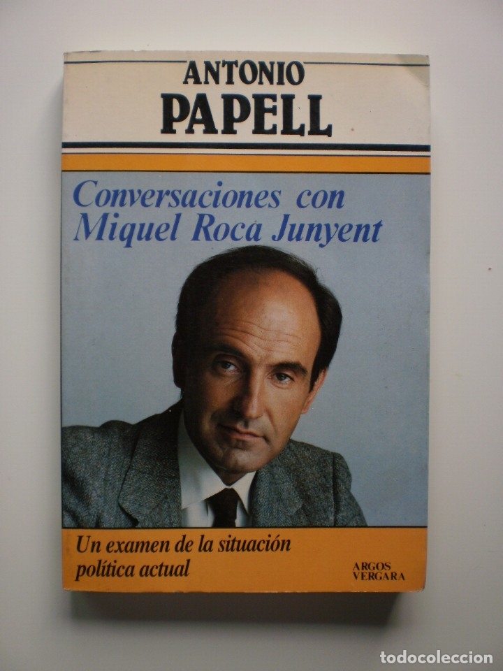 Libros de segunda mano: CONVERSACIONES CON MIQUEL ROCA JUNYENT - Foto 1