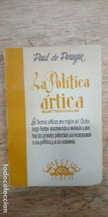 Gebrauchte B&uuml;cher: Paul de Perugia: La pol&iacute;tica &aacute;rtica
