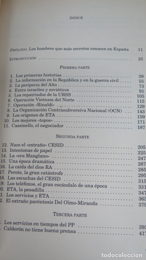 Libros de segunda mano: SERVICIOS SECRETOS. BARDAVIO. CERNUDA. JAUREGUI - Foto 2