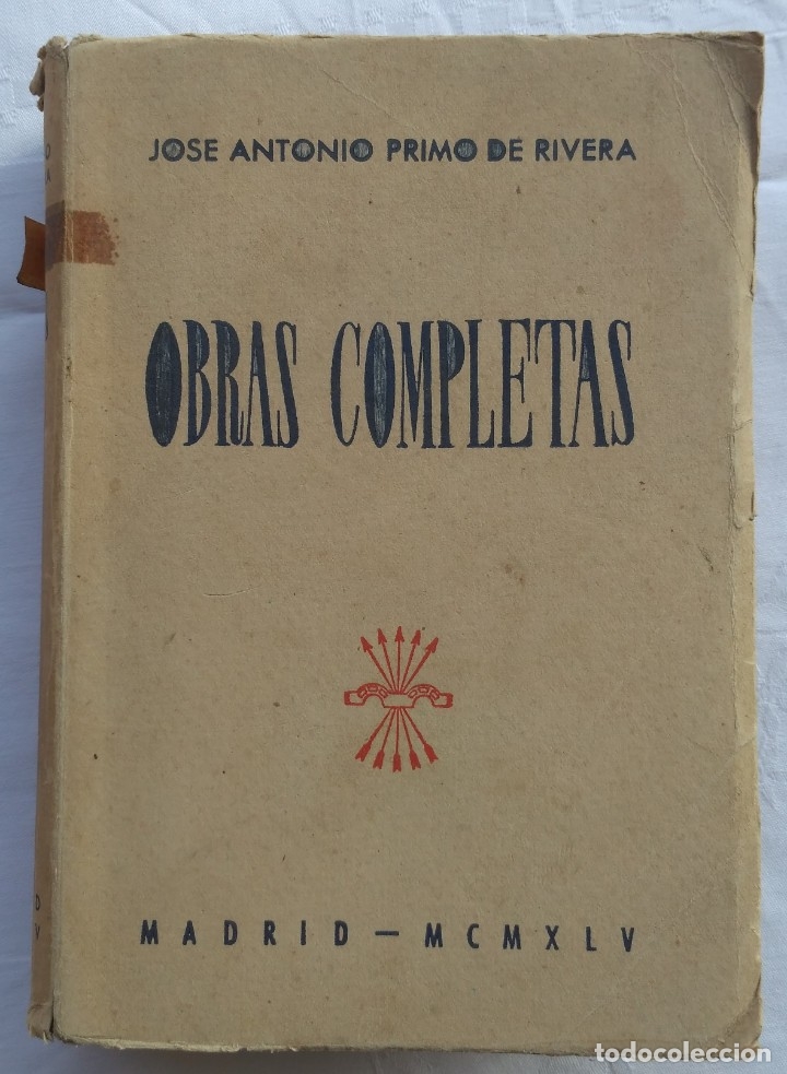 Obras Completas Jose Antonio Primo De Rivera