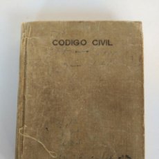 Libros de segunda mano: LIBRO CÓDIGO CIVIL ESPAÑOL, 1957. Lote 183615571