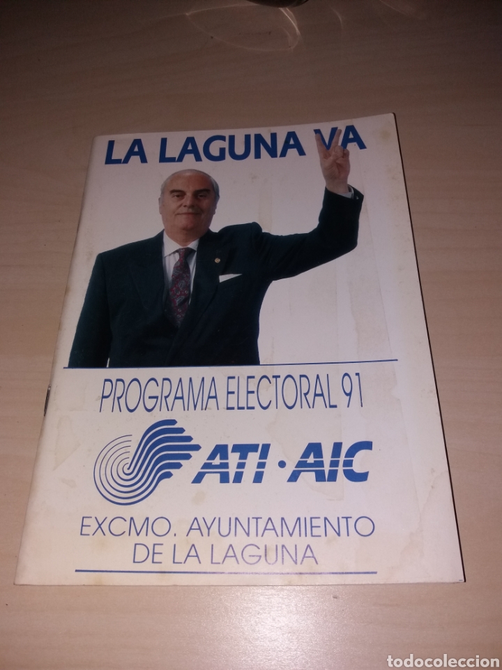 Libros de segunda mano: Programa electoral 91 ATI-AIC - ELFIDIO ALONSO - Foto 1