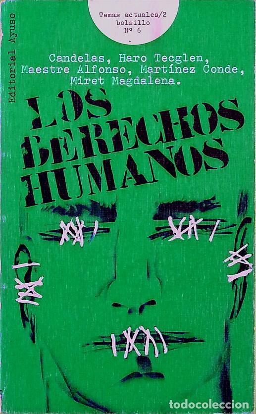 Libros de segunda mano: Los Derechos Humanos - Jacinto Candelas - Foto 1