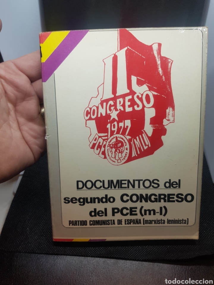 Gebrauchte B&uuml;cher: Raro y escaso libro documentos del Segundo Congreso del Partido Comunista Espa&ntilde;ol a&ntilde;o 1977 pol&iacute;tica