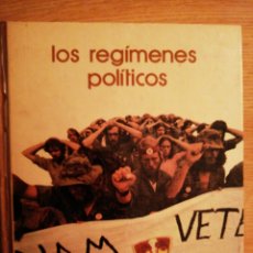 Libros de segunda mano: 2X1 LOS REGÍMENES POLÍTICOS. BIBLIOTECA SALVAT DE GRANDES TEMAS, 1973. J. DE OTTO.. Lote 191405421