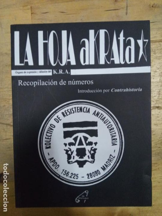 Second hand books: La hoja &Aacute;krata. &Oacute;rgano de expresi&oacute;n del KRA