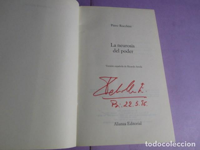 Libros de segunda mano: LA NEUROSIS DEL PODER; ROCCHINI, Piero - Foto 3