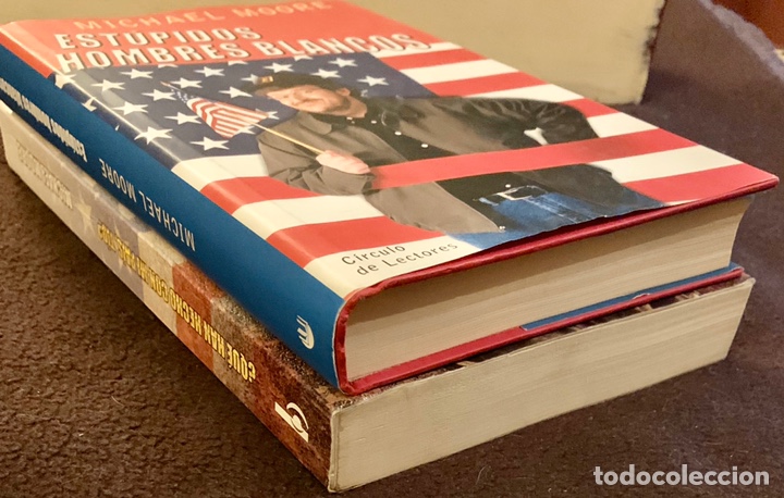 Libros de segunda mano: MICHAEL MOORE. 2 libros. Primeras ediciones. - Foto 2