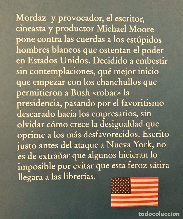 Libros de segunda mano: MICHAEL MOORE. 2 libros. Primeras ediciones. - Foto 4