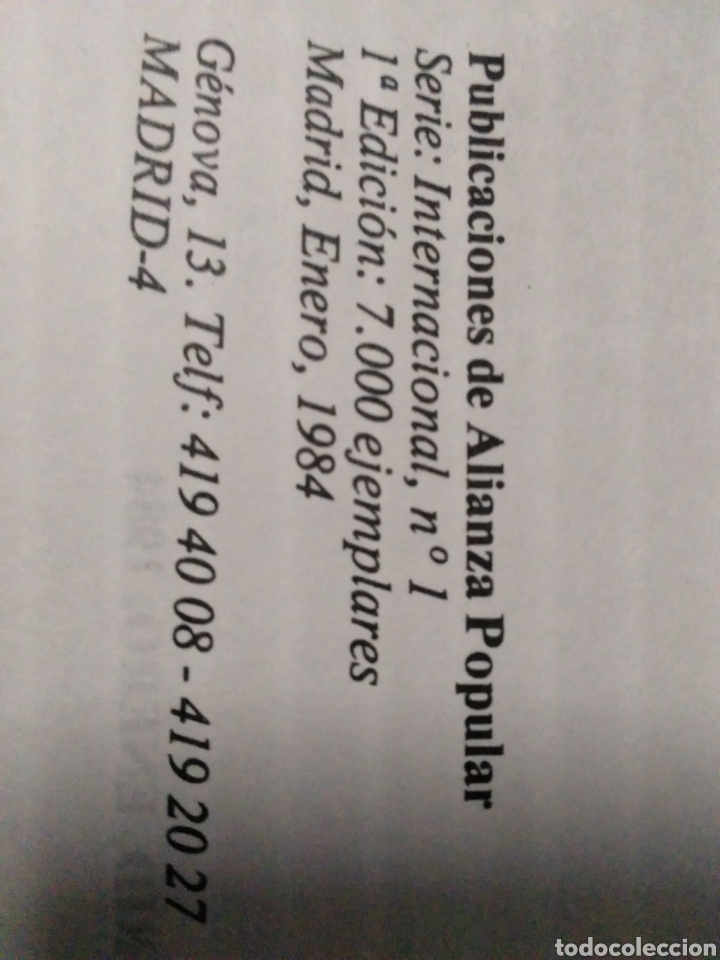 Libros de segunda mano: Alianza popular - Foto 3