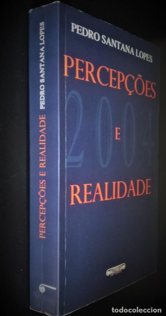 Libros de segunda mano: Percep&ccedil;&otilde;es e Realidade de Pedro Santana Lopes - Foto 7