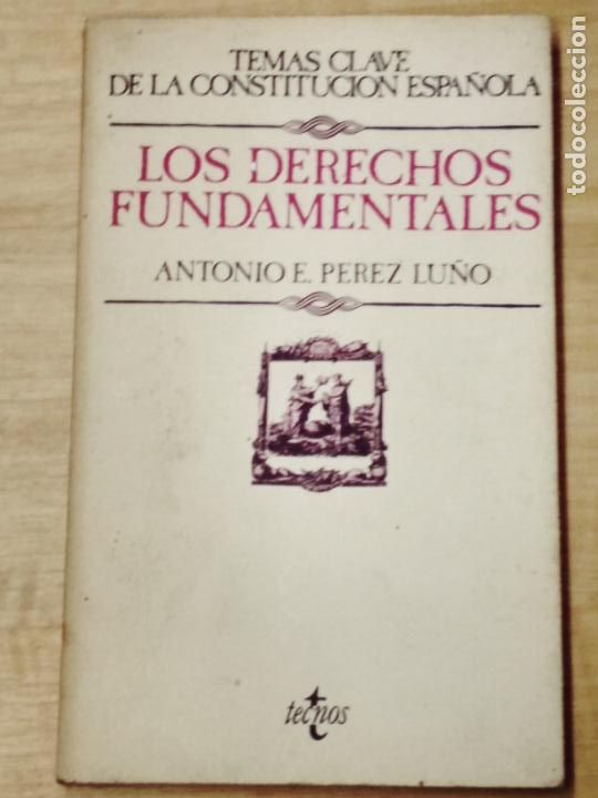 Libros de segunda mano: LOS DERECHOS FUNDAMENTALES - Antonio E. Lu&ntilde;o - Foto 1