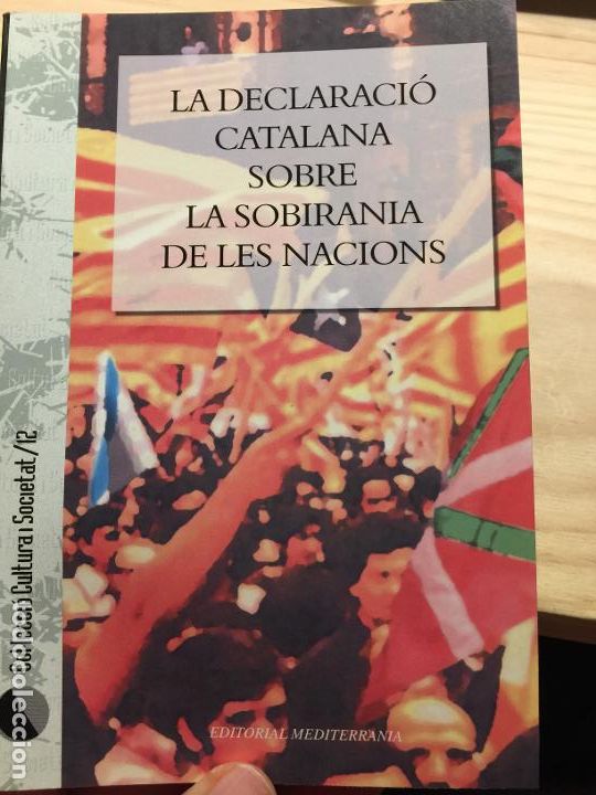 Libri di seconda mano: DECLARACIO CATALANA SOBRE LA SOBIRANIA DE LES NACIONS