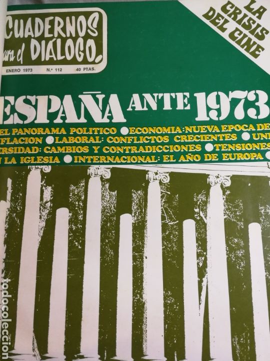 Libros de segunda mano: CUADERNOS PARA EL DIALOGO A&Ntilde;O 1973 - Foto 2