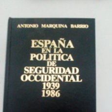 Libros de segunda mano: ANTONIO MARQUINA BARRIO. Lote 211521536
