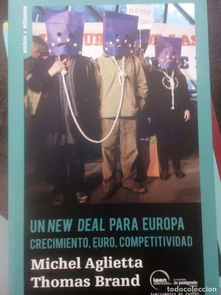 Livres d'occasion: MICHEL AGLIETTA Y THOMAS BRAND: UN NEW DEAL PARA EUROPA