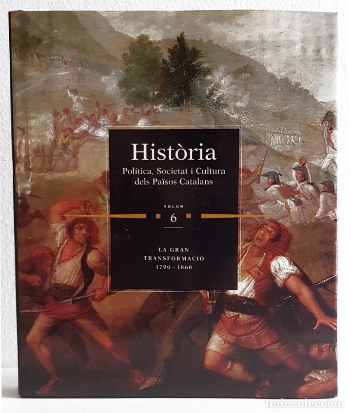 Libri di seconda mano: POLITICA SOCIETAT I CULTURA DELS PAISOS CATALANS, ENCICLOPEDIA CATALANA N&ordm; 6 EDICION LUJO PERFECTO