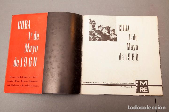 Libros de segunda mano: CUBA , DISCURSO DE FIDEL CASTRO DEL 1 DE MAYO DE 1960 - REVOLUCI&Oacute;N CUBANA