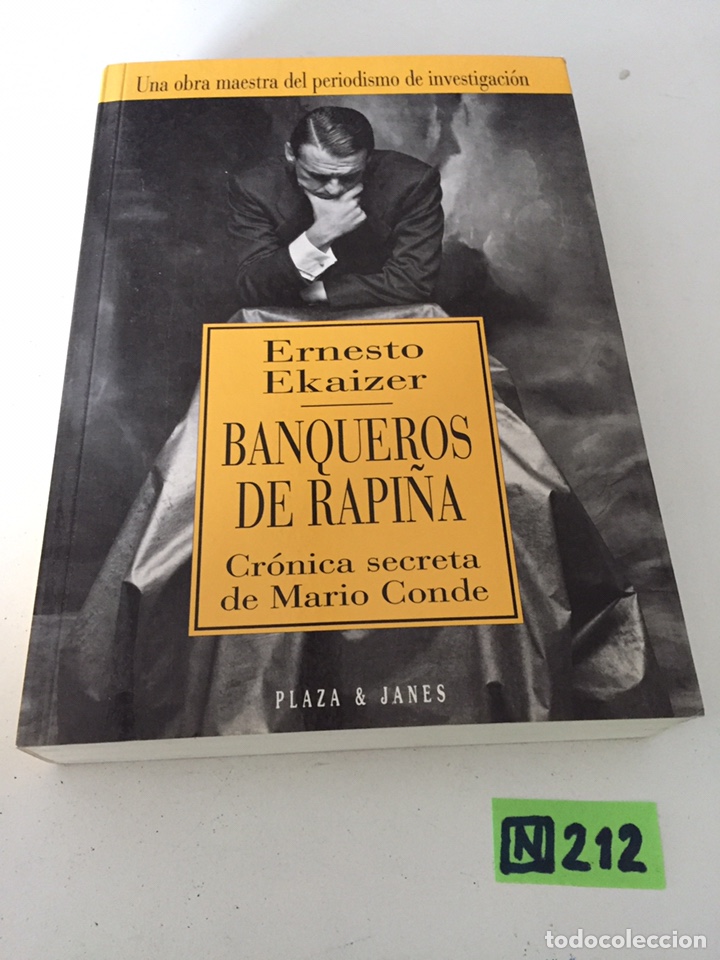 Libros de segunda mano: Banqueros de rapi&ntilde;a Mario conde - Foto 1