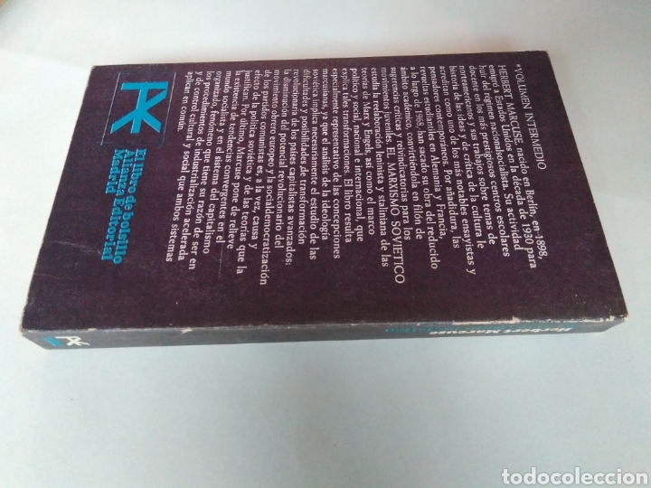 Libros de segunda mano: Herbert MARCUSE :&nbsp;&nbsp;El marxismo sovi&eacute;tico - Foto 2