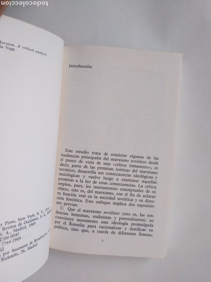 Libros de segunda mano: Herbert MARCUSE :&nbsp;&nbsp;El marxismo sovi&eacute;tico - Foto 3