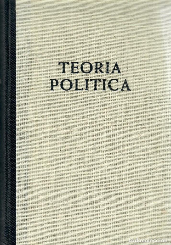 Gebrauchte B&uuml;cher: TEOR&Iacute;A POL&Iacute;TICA / ARNOLD BRECHT