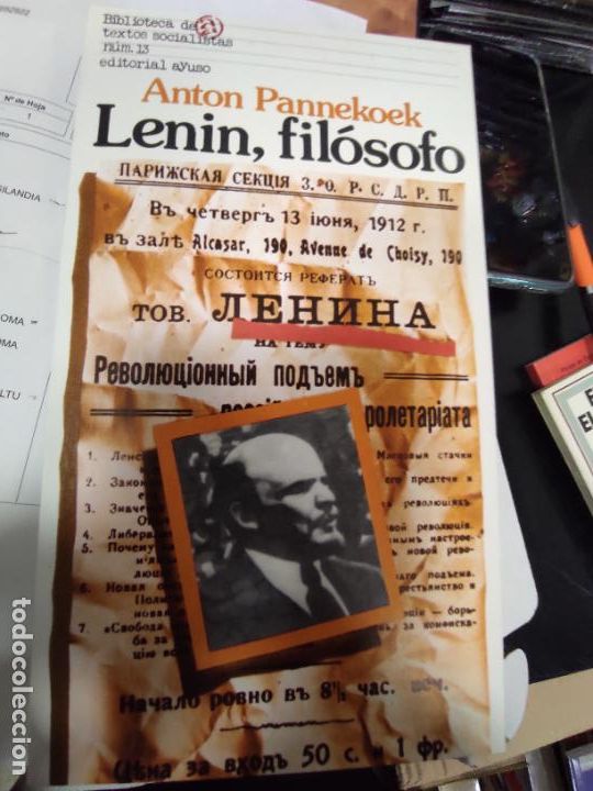 Libri di seconda mano: Lenin, fil&oacute;sofo. Consideraciones cr&iacute;ticas sobre los fundamentos filos&oacute;ficos del leninismo - Panneko