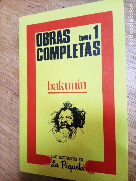 Libros de segunda mano: Mijail Bakunin: Obras completas, 1 - Foto 1