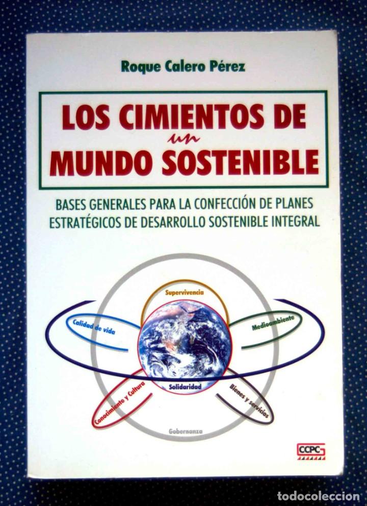 Gebrauchte B&uuml;cher: LOS CIMIENTOS DE UN MUNDO SOSTENIBLE - ROQUE CALERO P&Eacute;REZ -