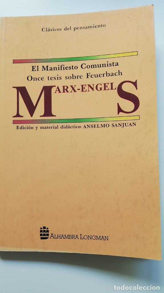 Libros de segunda mano: El Manifiesto Comunista: Once tesis sobre Feuerbach