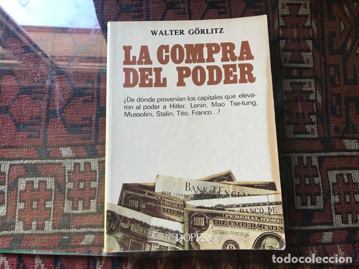 Libros de segunda mano: La compra del poder walter G&ouml;rlitz. - Foto 1