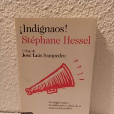 Libros de segunda mano: ¡INDIGNAOS! STEPHANE HESSEL. Lote 252572440
