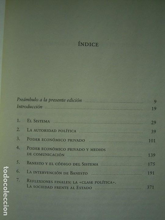 Libros de segunda mano: EL SISTEMA Mi experiencia del poder - Mario Conde - Foto 3