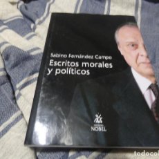 Libros de segunda mano: ESCRITOS MORALES Y POLITICOS.