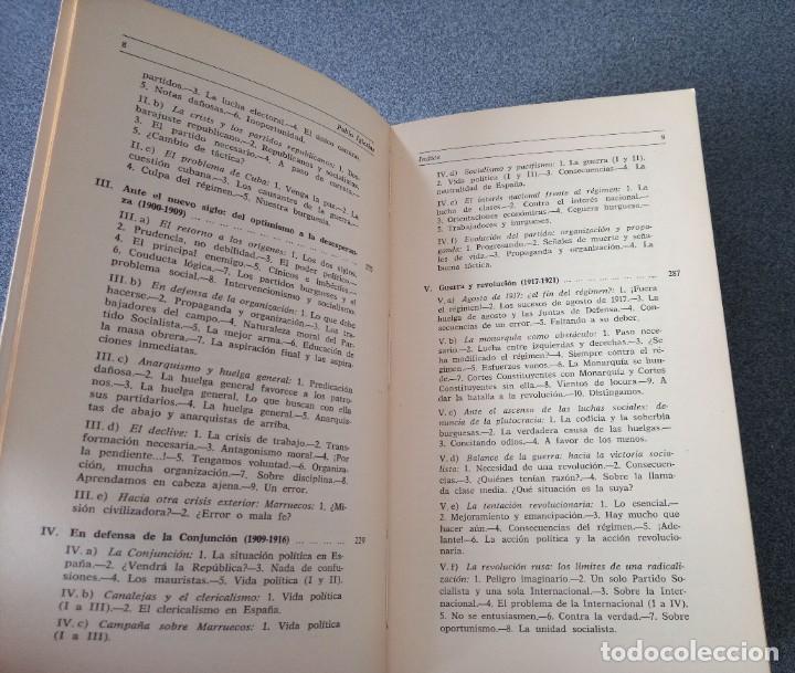 Libros de segunda mano: Pablo Iglesias Escritos 2 El Socialismo en España - Foto 5 - 261647190