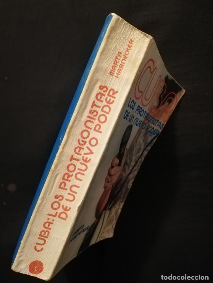 Libros de segunda mano: CUBA LOS PROTAGONISTAS DE UN NUEVO PODER - MARTA HARNECKER - Foto 2