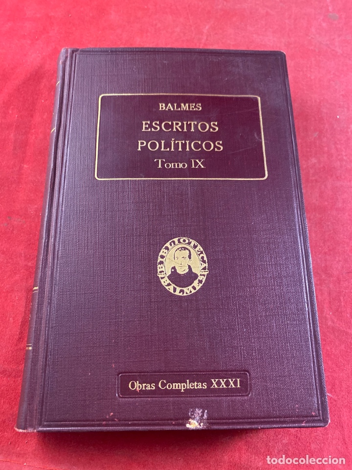 Libros de segunda mano: BALMES. Escritos Pol&iacute;ticos - Foto 2