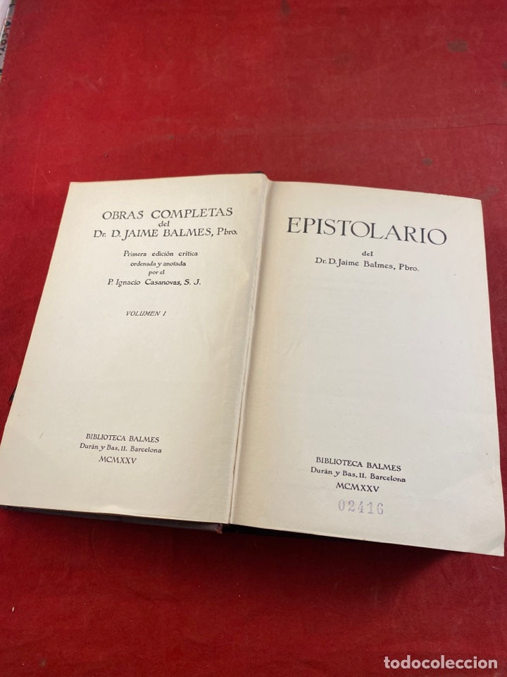 Libros de segunda mano: BALMES. Escritos Pol&iacute;ticos - Foto 7