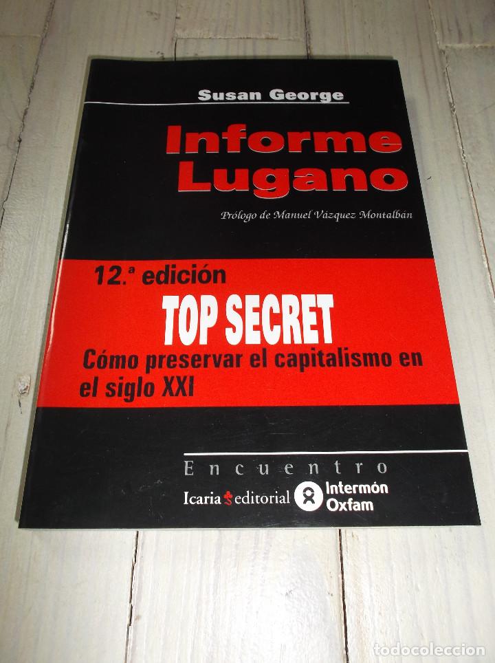 Libros de segunda mano: Informe Lugano - Susan George - Foto 1