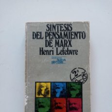 Libros de segunda mano: SÍNTESIS DEL PENSAMIENTO DE MARX. LEFÈBVRE, HENRI. Lote 266496333